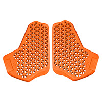 Protector pectoral Rukka D3O® CP1 LV1 naranja