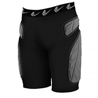 Shorts acolchados Ufo Atom negro