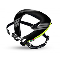 Ufo Bulldog Neck Support Black Yellow Fluo