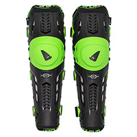 Ufo Crypton Knee Guards Black Green