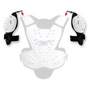 Ufo Shoulders For Body Protectors Kid White Kinder