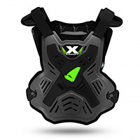 Protector de pecho Ufo X-Concept Evo gris verde fluo