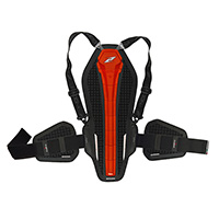 Protector de espalda Zandona Hybrid Back Pro RS X8 rojo