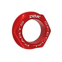 Tuerca rueda delantera Dbk Moto Guzzi rojo