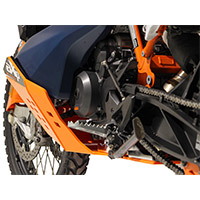 Plaque De Protection Axp Hard Ktm 790 Adv Orange