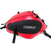 Bagster Couvercle De Réservoir 1692 Ducati Scrambler 800 Rouge Noir