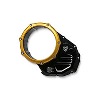 Embrague Cubierta Cnc Racing Ducati negro oro