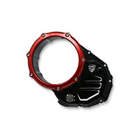 Embrague Cubierta Cnc Racing Ducati negro rojo