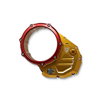 Cnc Racing Cover Clutch Ducati Gold Red