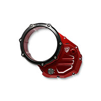 Embrague Cubierta Cnc Racing Ducati plata rojo