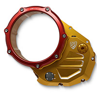 Cnc Racing Ca501 Clutch Cover Gold Red
