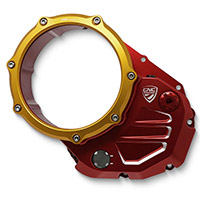 Tapa Embrague CNC Racing CA501 rojo negro