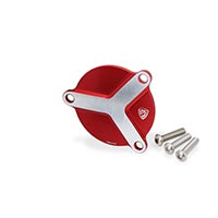 Cnc Racing Diavel V4 Engine Oil Filter Cap Red