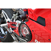 Cnc レーシングフレームパッドドゥカティ Panigale V4 レッド - 3