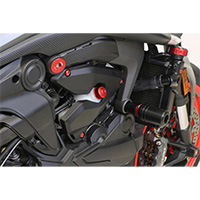 Cnc Racing Tc325 Frame Protectors Red