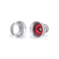 Cnc Racing Front Wheel Pads Ducati Silver Red