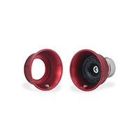 Cnc Racing Front Wheel Pads Ducati Red Black