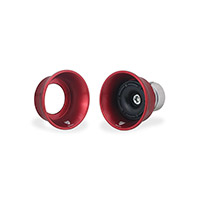 Protectores de Rueda Delantera CNC Racing Ducati rojo negro