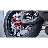Deslizadores de Rueda Trasera CNC Racing Race Ducati rojo negro - img 2