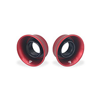 Deslizadores de Rueda Trasera CNC Racing Race Ducati rojo negro