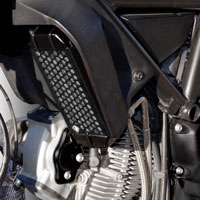 Ducabike Oil Cooler Guard Gr03 Black - 2