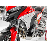 Ducabike Gr10 Radiators Guard Mtsv4 Silver - 2