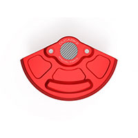 Ducabike Sfv4 Alternator Protection Slider Red