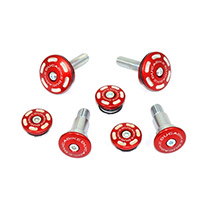 Ducabike Ttmtse15 Kit Frame Caps Red