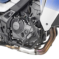 Protector de motor Givi TN1201 Honda Transalp 750 negro