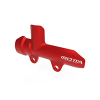 Protector cilindro freno trasero Isotta V100 rojo