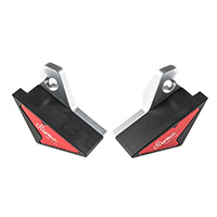 Lightech Steap105 Frame Protectors Black Red