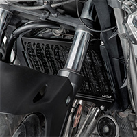 ロブー ラジエーターガード ホンダ CB500X ブラック - img 2
