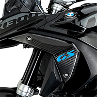 Cubiertas de Radiador Loboo R1300 GS carbono brillante - img 2