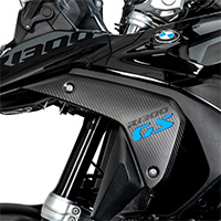 Cubiertas de Radiador Loboo R1300 GS Carbono Mate - img 2