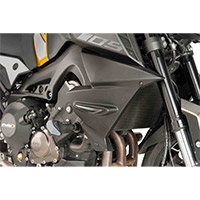 Paneles laterales Radiador Puig Negro Yamaha Mt09