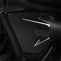 RizomaZBW100BAエアボックスカバーシルバーブラック
