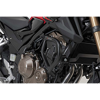 Defensas de motor Sw Motech CB500 Hornet, negro