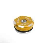 Tappo ruota sinistro Dbk Aprilia RSV4 Bicolor oro