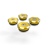 Ducabike Desertx Kit Frame Plugs Bicolor Gold