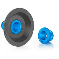 Rizoma Rear Hub Cover With Protection Zbw086 Blue
