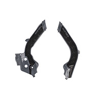 Acerbis X Grip Frame Protector Husqvarna Grey Black