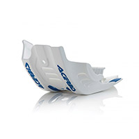 Cubre carter Acerbis Husqvarna FE 450 blanco azul