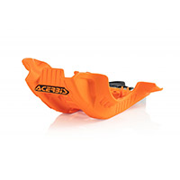 Plaque De Protection Acerbis Ktm Xc-f 250 Orange Noir