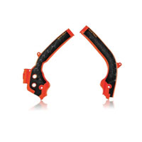 X-grip Acerbis Sx 2016 Châssis Couvercle Orange Noir