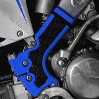 Acerbis X-grip Frame Protector Yamaha Yz-wr 125 250 06/17 Silver/blue