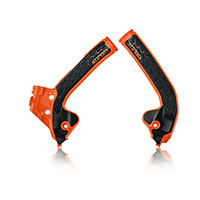 Protector de cuadro Acerbis X-Grip KTM SX 85 naranja