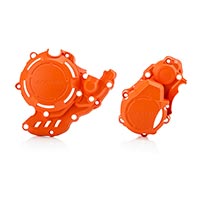 Protezione Carter Acerbis X-power Ktm Exc Arancio