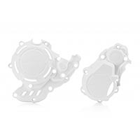 Protezione Carter Acerbis X-power Ktm Exc Bianco