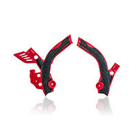 Protector de cuadro Acerbis X Grip Beta RR18 negro rojo