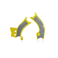 Acerbis X Grip Frame Protector Suzuki Yellow Grey